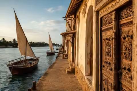 Lamu Island waterfront